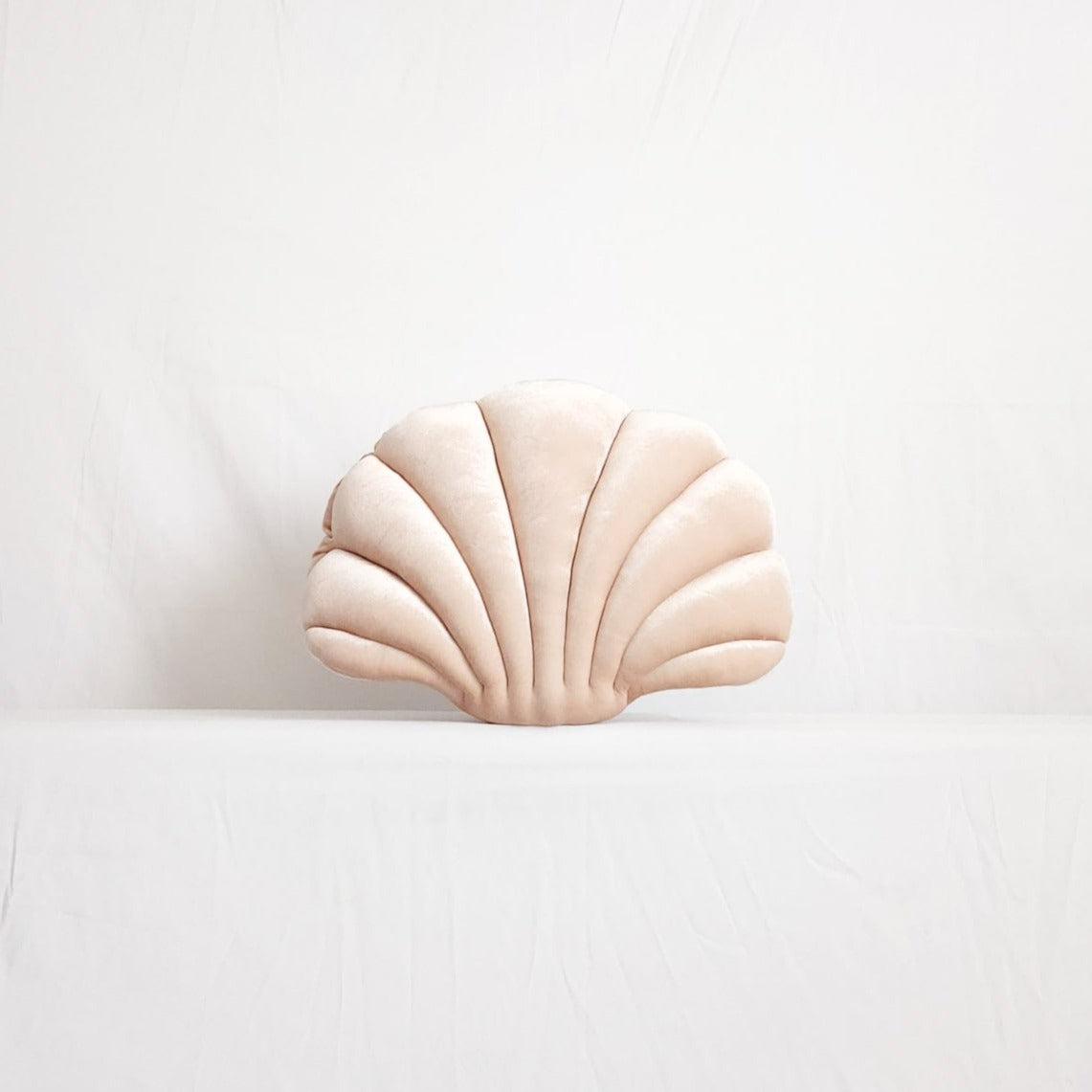 Perla Beige Velvet 21" Shell Pillow | Dusk & Bloom
