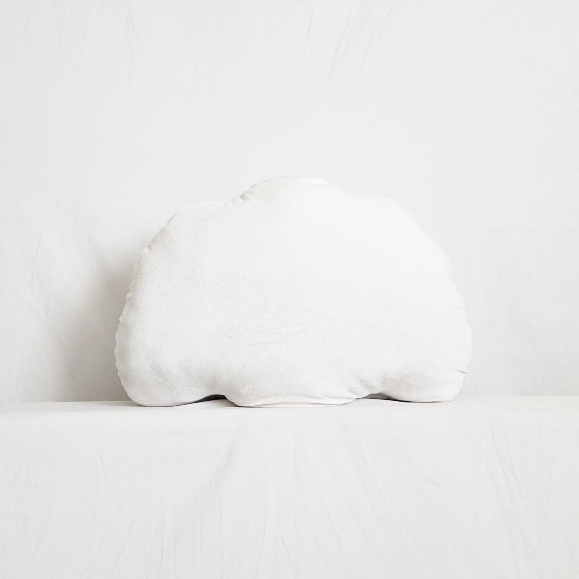 Perla White Velvet Shell Pillow | Dusk & Bloom