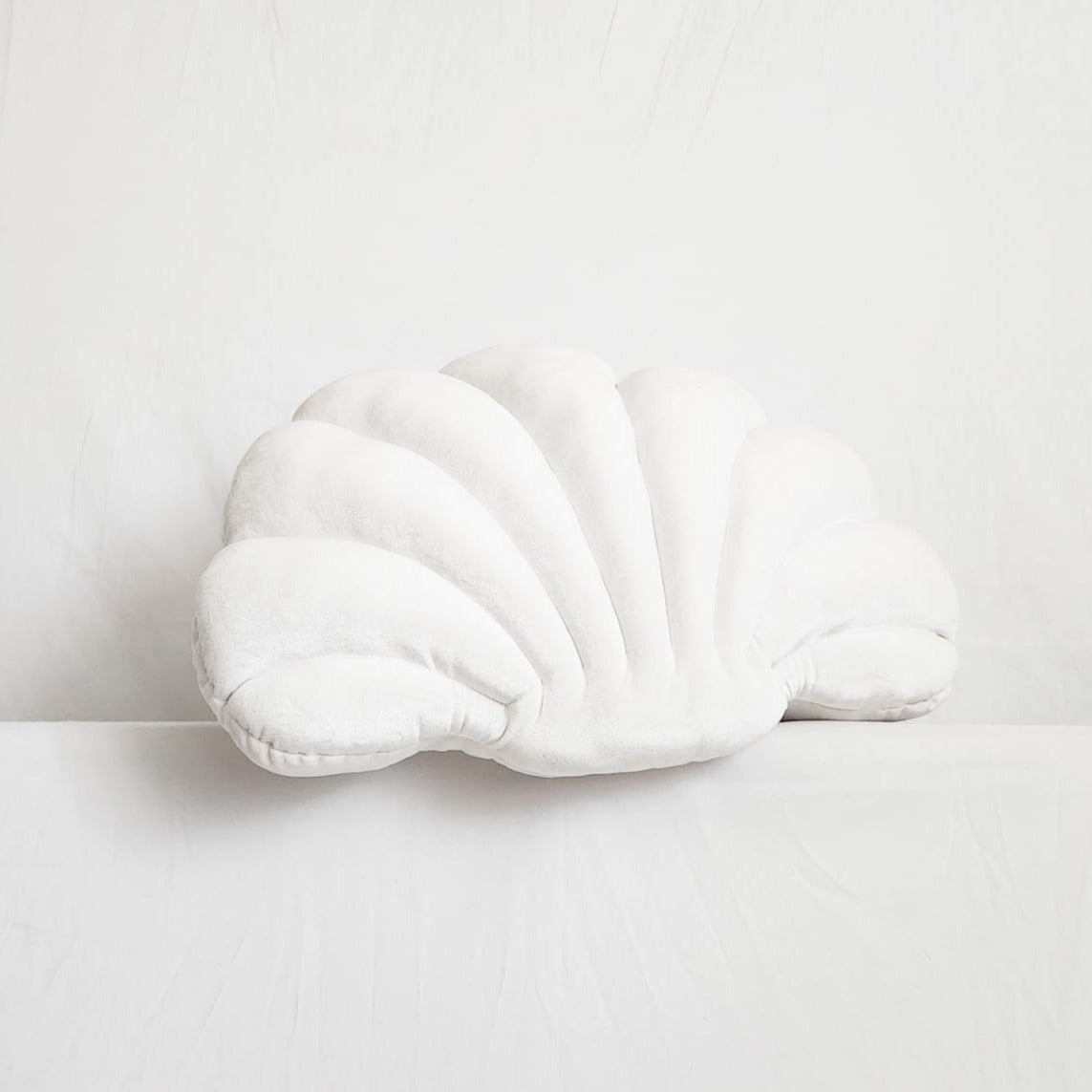 Perla White Velvet Shell Pillow | Dusk & Bloom