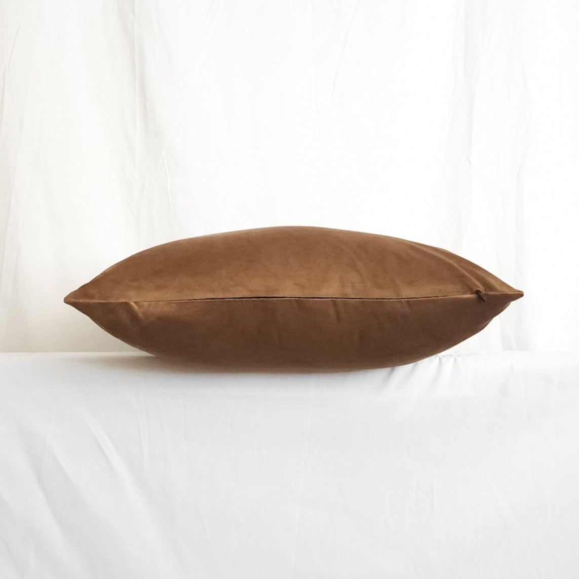 Victoria II Brown Velvet 20" Pillow Cover | Dusk & Bloom