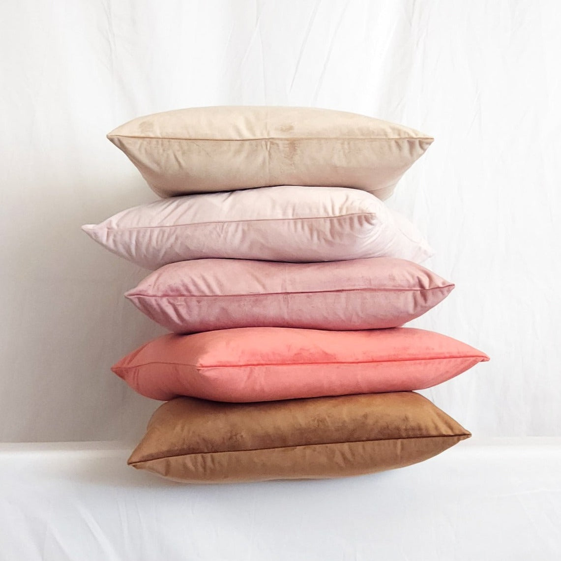 Victoria II Mauve Velvet Pillow Cover | Dusk & Bloom