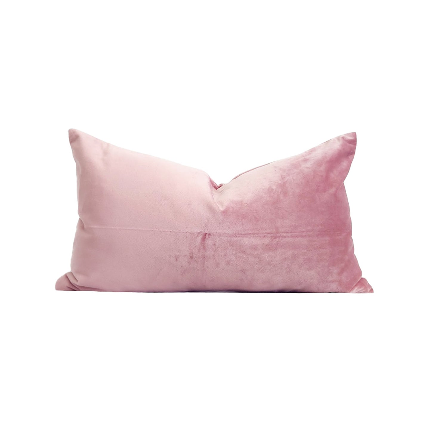 Victoria II Mauve Velvet Lumbar Pillow Cover | Dusk & Bloom