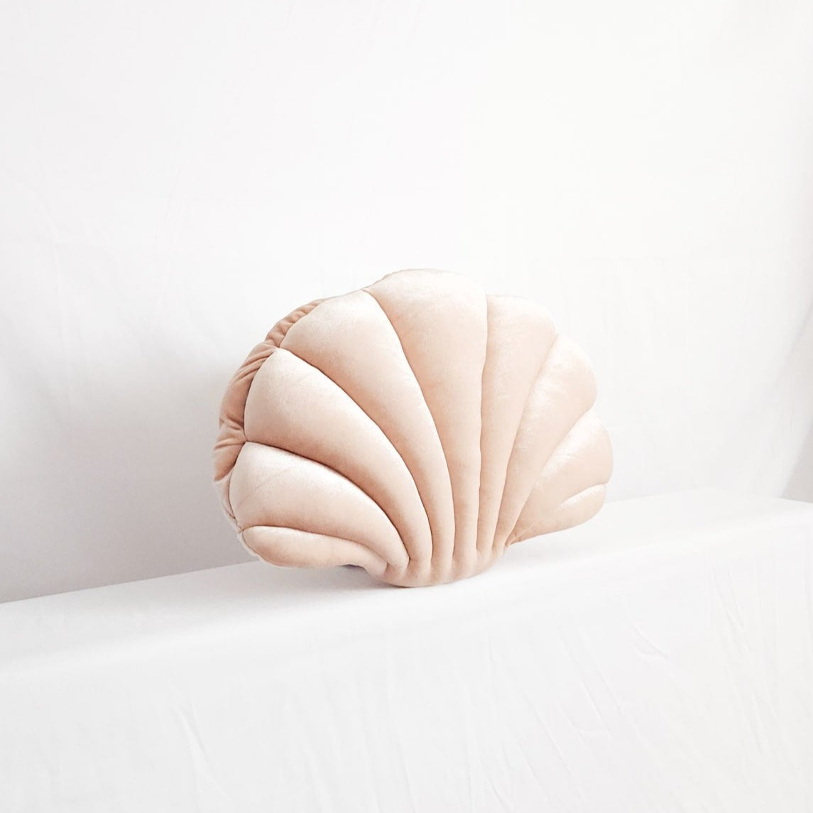 Perla Beige Velvet 21" Shell Pillow | Dusk & Bloom