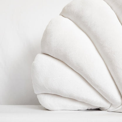 Perla White Velvet Shell Pillow | Dusk & Bloom