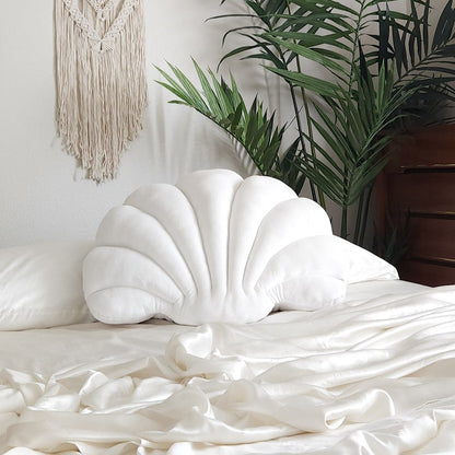 Perla White Velvet Shell Pillow (Special Order)