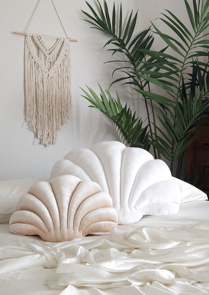 Perla White Velvet Shell Pillow (Special Order)