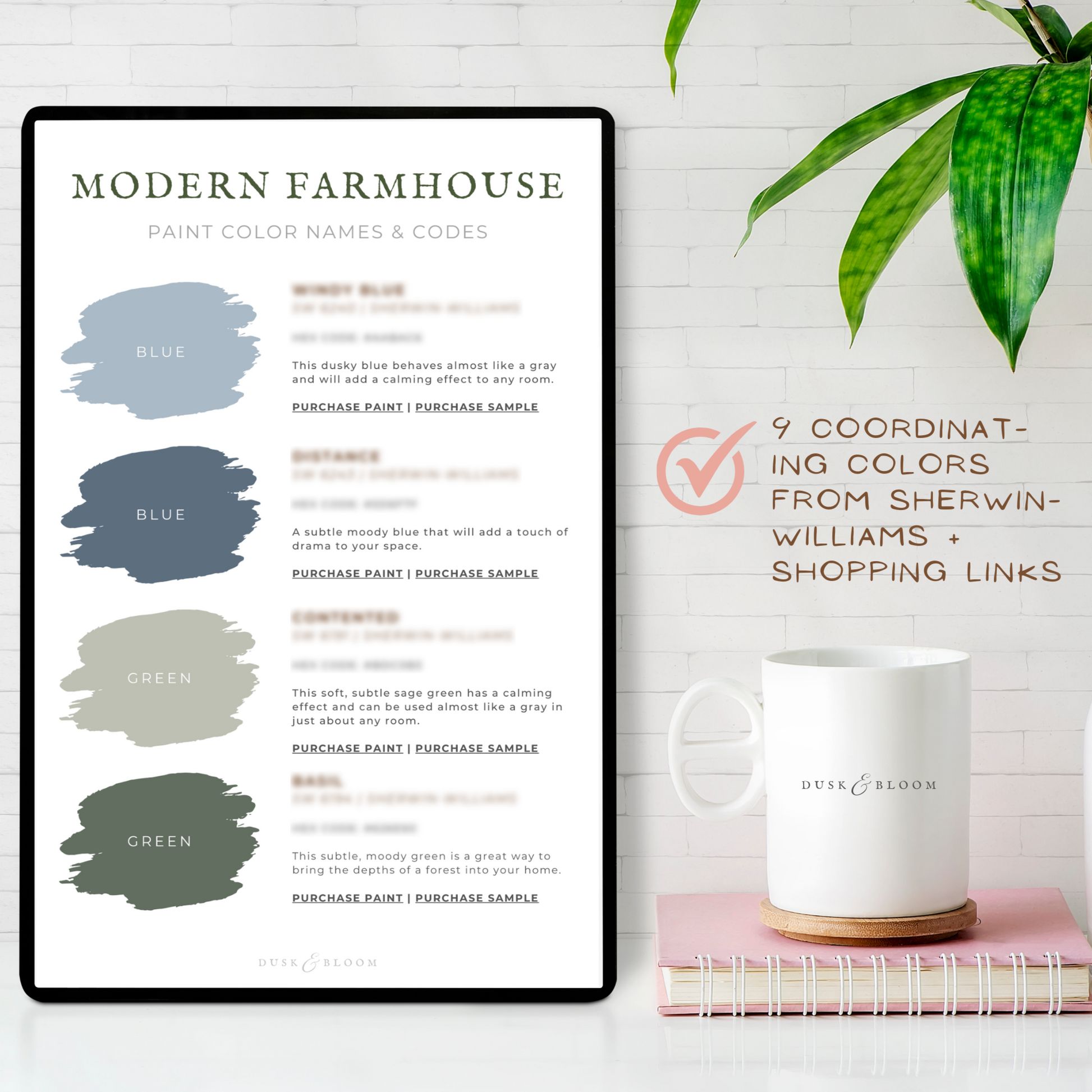 Farmhouse discount color scheme