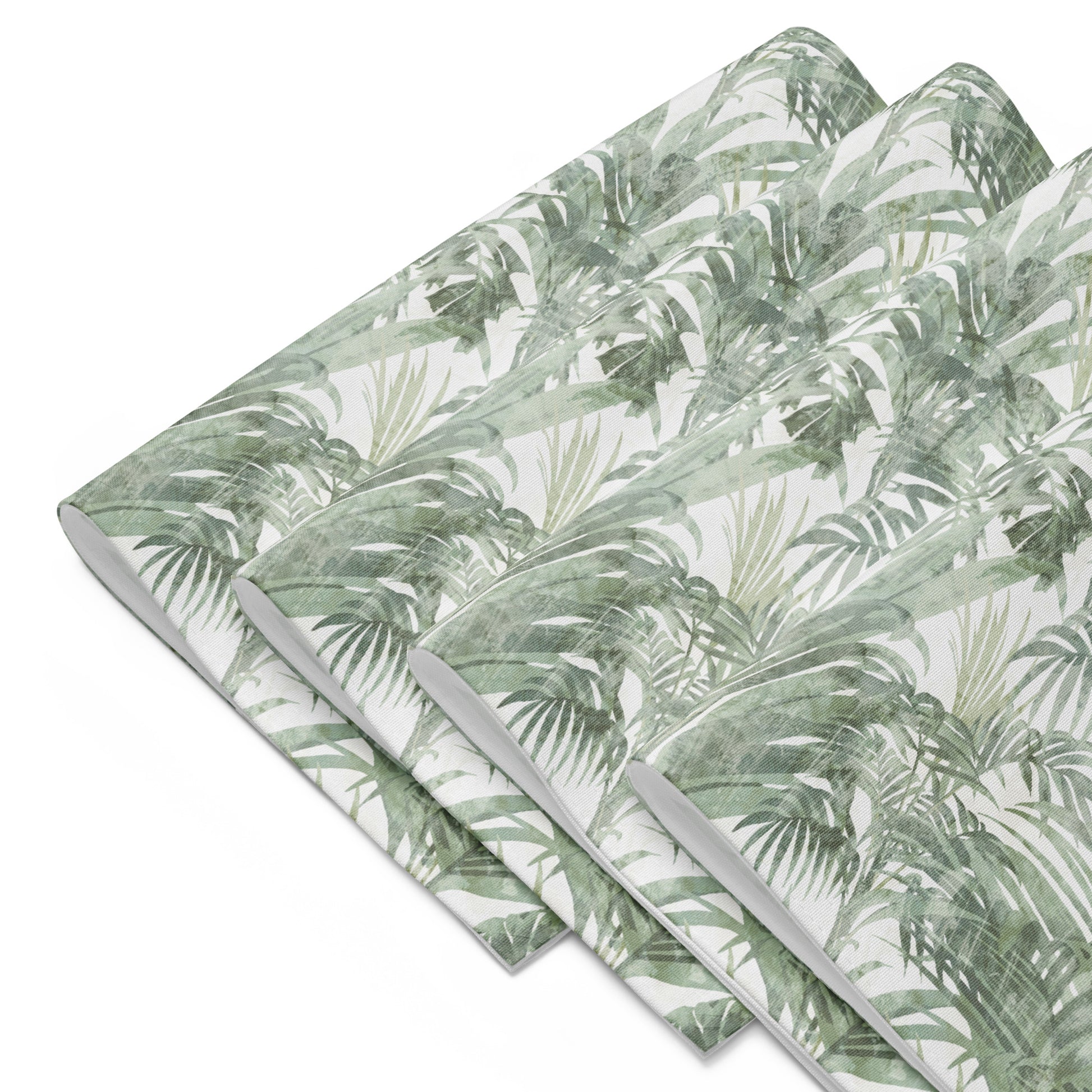 Havana Sage Green Tropical Palms Placemats | Dusk & Bloom