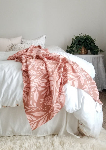 Brown Botanical 'Cheetah Summer Collection IX' Wall Tapestry by Avenie | Dusk & Bloom